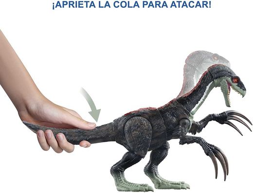 Jurassic World Dinosaurier – Escapist Slasher mit Sound – bewegliche Figur