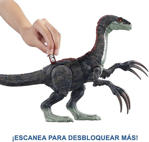 Jurassic World Dinosaurier – Escapist Slasher mit Sound – bewegliche Figur
