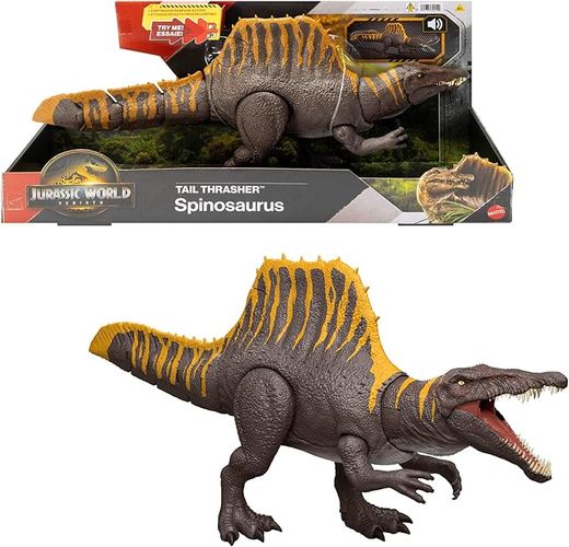 Jurassic World Spinosaurus Tail Thrasher Dinosaurierfigur