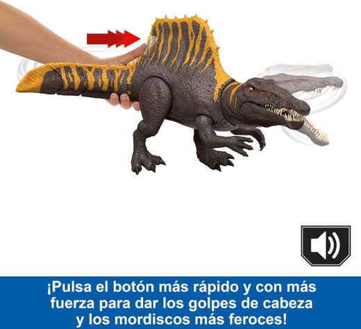 Jurassic World Spinosaurus Tail Thrasher Dinosaurierfigur