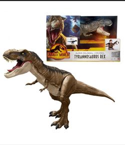 Jurassic World - Figura Dinosaurio Tyrannosaurus Rex Colosal 90cm