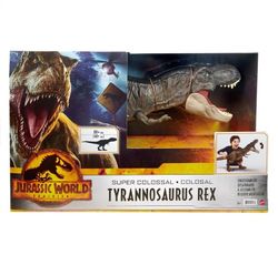Jurassic World - Figura Dinosaurio Tyrannosaurus Rex Colosal 90cm