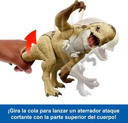 Jurassic World - Figura Dinosaurio Villano Mutante - Distortus Rex
