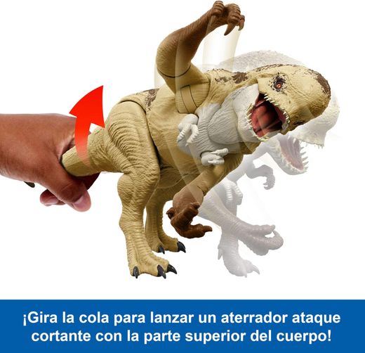 Jurassic World - Figura Dinosaurio Villano Mutante - Distortus Rex