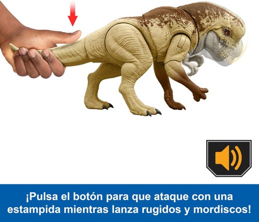 Jurassic World - Figura Dinosaurio Villano Mutante - Distortus Rex