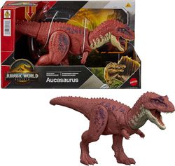 Jurassic World Figura dinosaurio Wild Roar Attack Aucasaurus