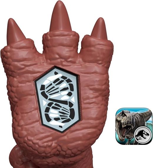 Figura de dinossauro Jurassic World Wild Roar Attack Aucasaurus