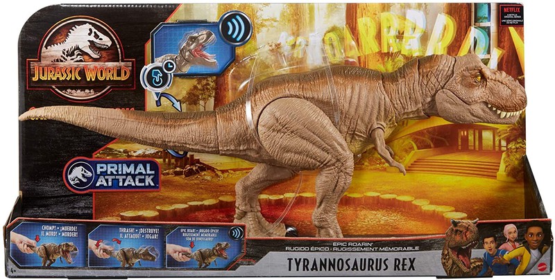 Jurassic World-Tyrannosaurus Rex-Jouet dinosaure avec sons Âges 4+