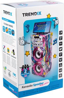 Karaoke Party Con 2 Micrófonos - Rosa