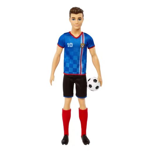Ken the Soccer Player - Blue Jersey - Mattel