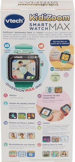 Kidizoom Max Reloj inteligente para niños en color verde - Vtech