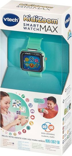 Kidizoom Max Reloj inteligente para niños en color verde - Vtech