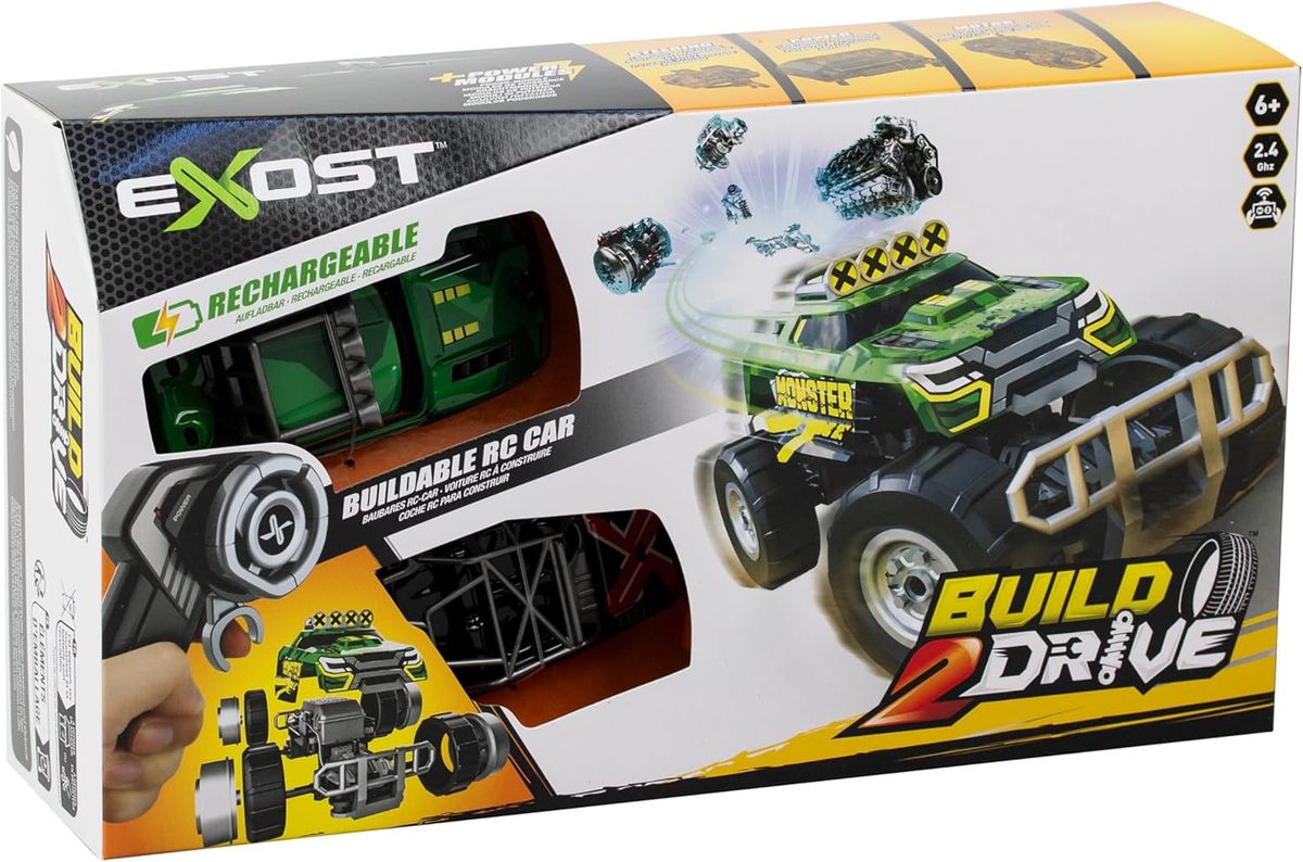 kit Coche Build 2 Drive Mighty Crawler Exost RC