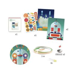 Kit di arte e scienza Robot Factory - Djeco