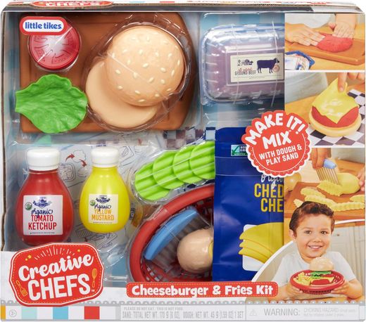 Kit para Hambúrgueres de Chefs Criativos – Little Tikes
