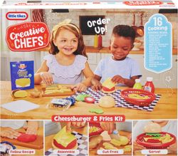 Kit para Hambúrgueres de Chefs Criativos – Little Tikes