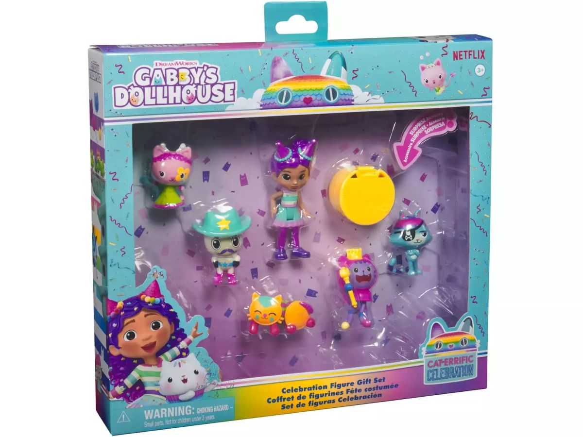 La Casa De Gabby - Set Figuras Celebración