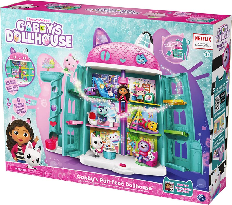 Jeu Gabby's Dollhouse Jouet Poupée Gabby Girl pour Petite Fille