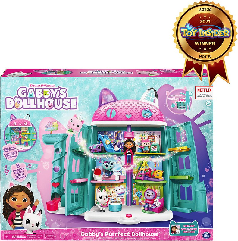 Undercover Gabby's Dollhouse 66000000035 Lot de 500 autocollants pour maison  de poupée Gabbys Undercover : : Jeux et Jouets