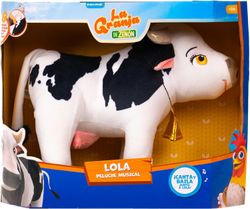 La Granja De Zenón - Peluche Musical - Vaca Lola - Bandai