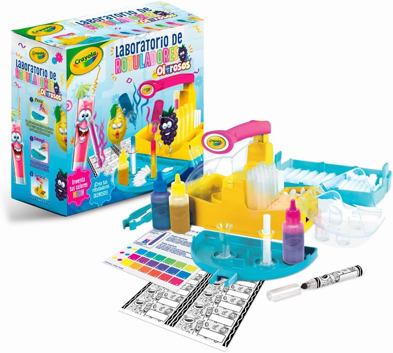 Laboratorio de Rotuladores Olorosos Neón - Crayola — Juguetesland