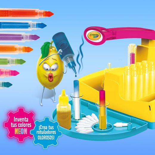Лаборатория неоновых пахучих маркеров - Crayola