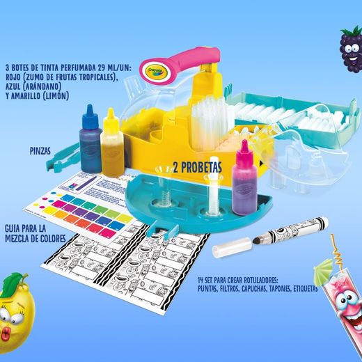 Лаборатория неоновых пахучих маркеров - Crayola