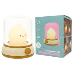 Lámpara De Noche Infantil LED RGB - Flama Amarilla - Mary’s