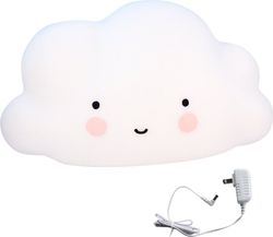 Kleine schöne weiße Wolkenlampe