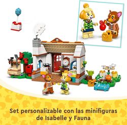 Lego Animal Crossing Visita di Cannella e mini personaggi