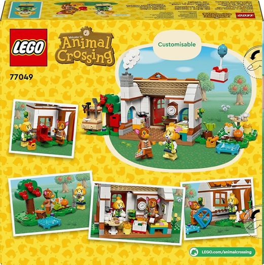 Lego Animal Crossing Visita di Cannella e mini personaggi