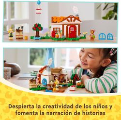 Lego Animal Crossing Visita di Cannella e mini personaggi