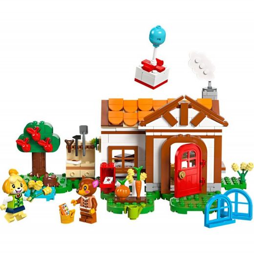 Lego Animal Crossing Visita di Cannella e mini personaggi