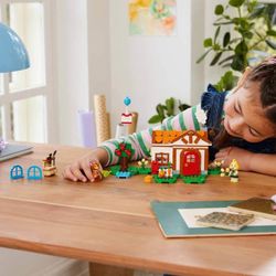 Lego Animal Crossing Visita di Cannella e mini personaggi
