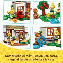 Lego Animal Crossing Visita di Cannella e mini personaggi