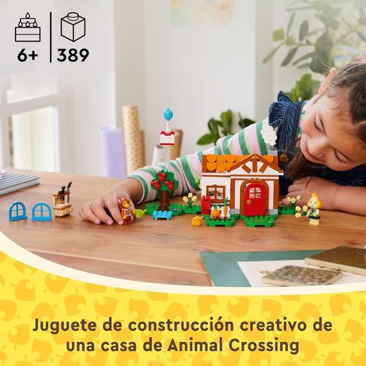 Lego Animal Crossing Visita di Cannella e mini personaggi