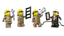 Lego City - Camion de pompiers de l'aéroport
