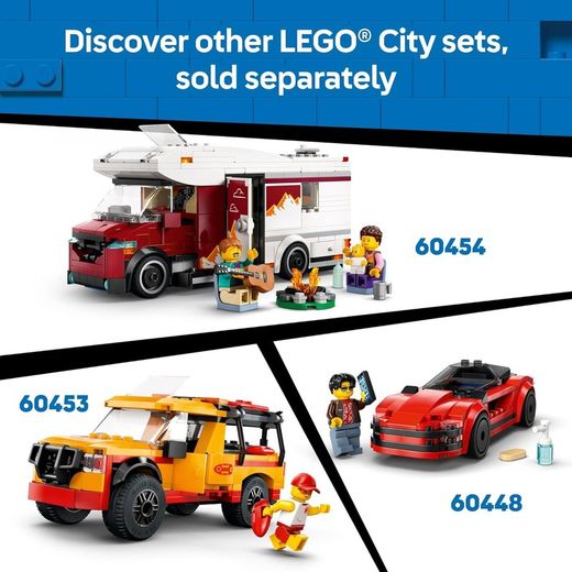 Красный спортивный автомобиль Lego City