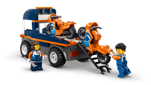 Лего Сити - Грузовик для перевозки мотоциклов