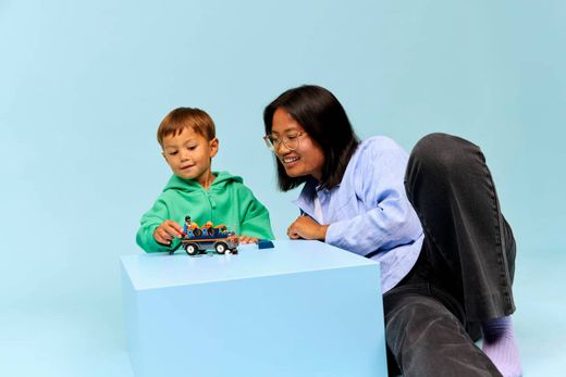 Лего Сити - Грузовик для перевозки мотоциклов