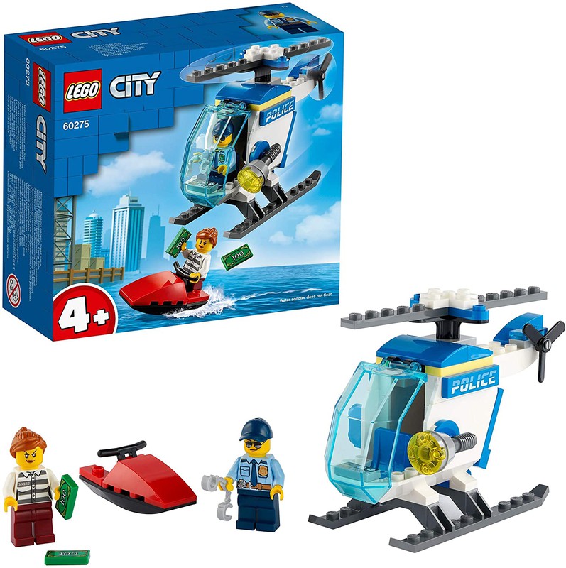 Náutico conversión ventaja Lego City - Helicóptero de Policía — Juguetesland