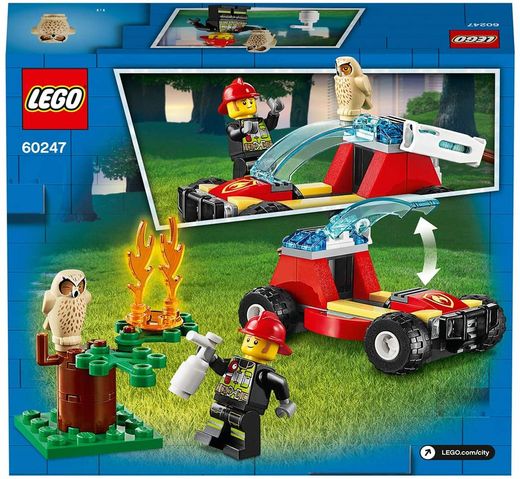 Lego Stadt-Waldbrand