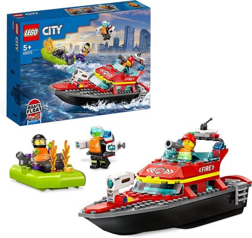 Lego City - Bateau de secours et zodiac
