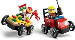Lego City Racing Car Pack: Пицца против Пожарной машины