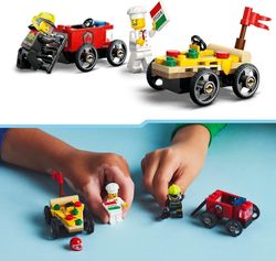 Lego City Racing Car Pack: Пицца против Пожарной машины