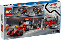 Lego City - Команда механиков и пит-стопов Формулы-1® с автомобилем Ferrari