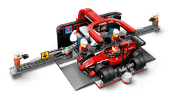 Lego City - Команда механиков и пит-стопов Формулы-1® с автомобилем Ferrari
