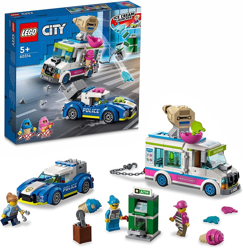 Lego City - Inseguimento della polizia sul camion dei gelati — Juguetesland