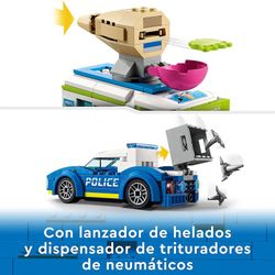Lego City Inseguimento della polizia sul camion dei gelati