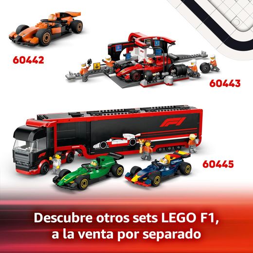 Projeto Alice da Cidade Lego 2025: Carros de Fórmula 1 da Williams Racing e da Haas F1